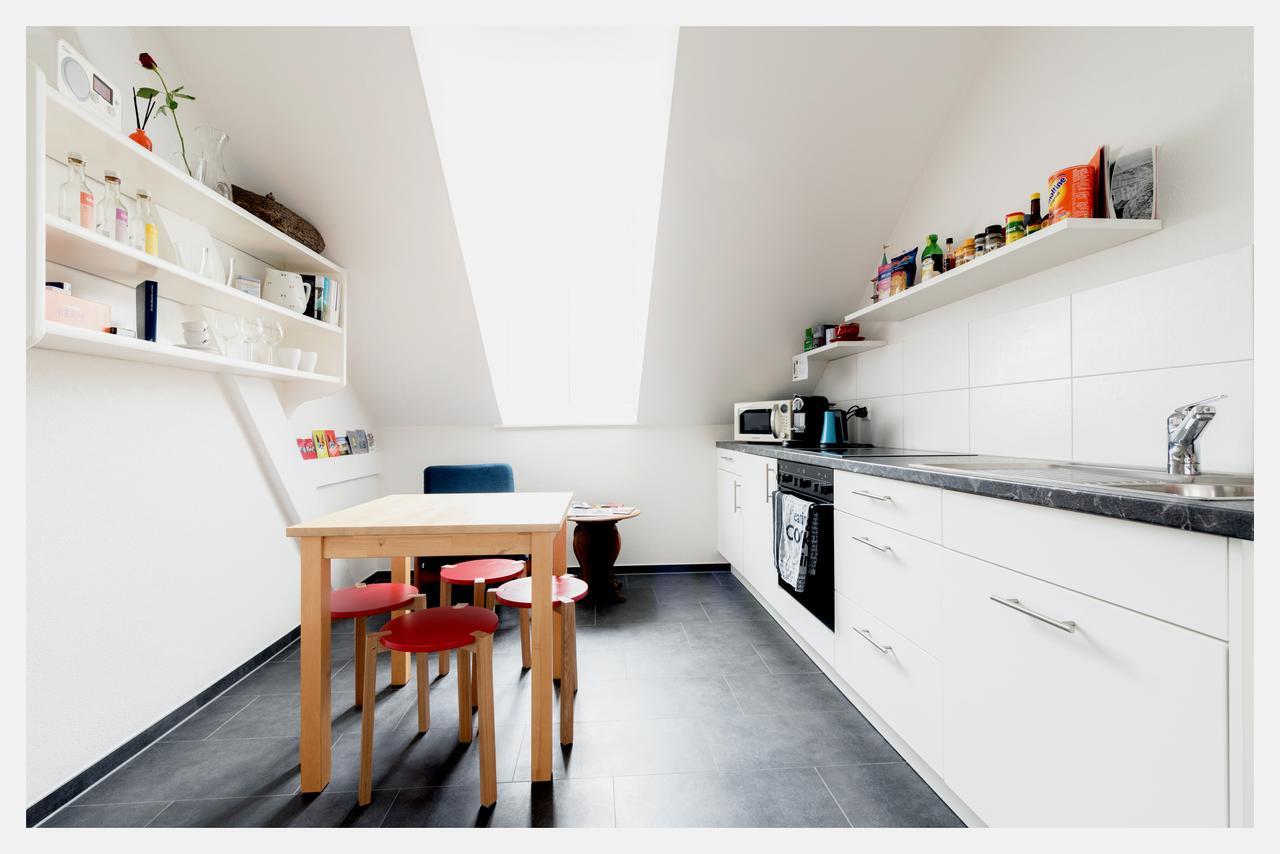 베른 Bed & Kitchen Am Tavelweg - Adults Only 아파트 외부 사진